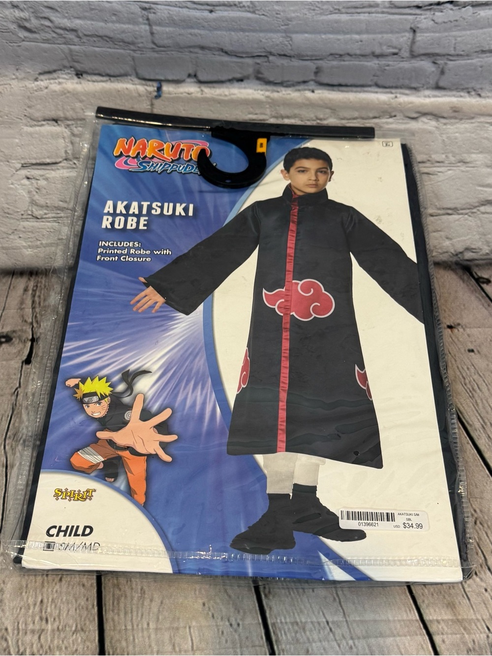 Naruto Akatsuki Robe Child Halloween Costume